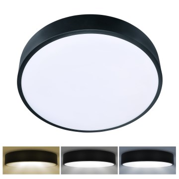 Brilagi - LED Stropní svítidlo POOL LED/36W/230V 3000/4500/6000K pr. 30 cm černá