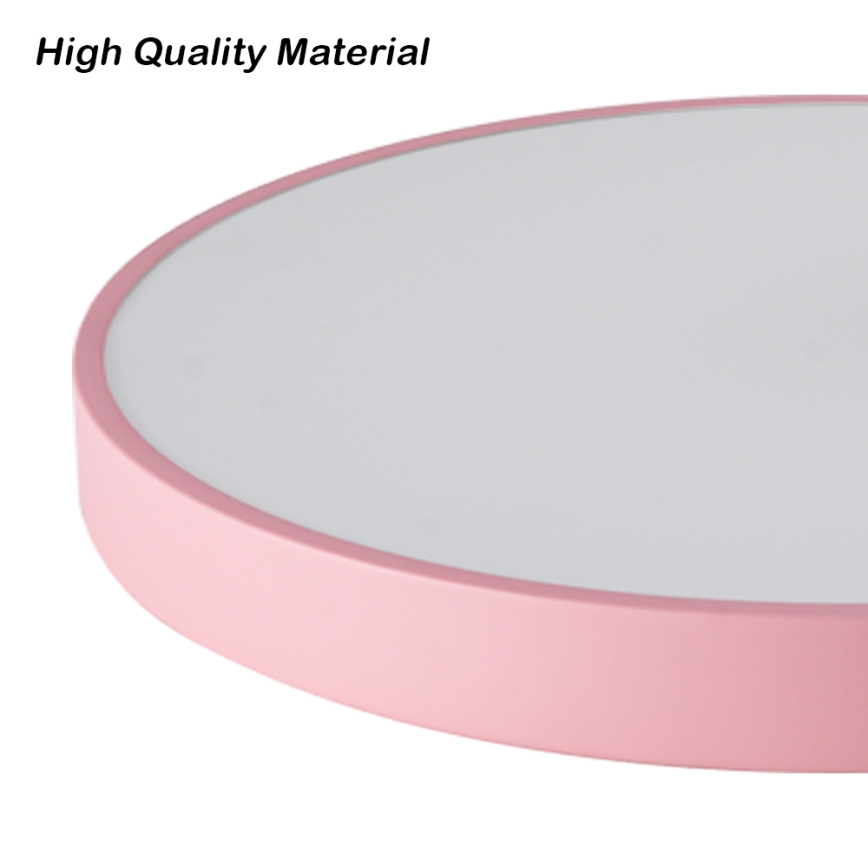 Brilagi - LED Stropní svítidlo POOL LED/48W/230V 3000/4000/6000K pr. 40 cm růžová