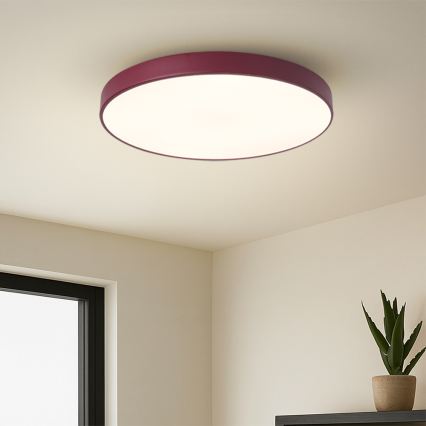 Brilagi - LED Stropní svítidlo POOL LED/60W/230V 3000/4000/6000K pr. 50 cm burgundy