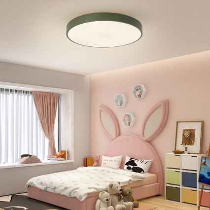 Brilagi - LED Stropní svítidlo POOL LED/60W/230V 3000/4000/6000K pr. 60 cm zelená