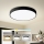 Brilagi - LED Stropní svítidlo POOL LED/60W/230V 3000/4000/6000K pr. 60 cm černá