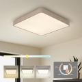 Brilagi - LED Stropní svítidlo POOL SQUARE LED/48W/230V 3000/4000/6000K 50x50 cm béžová