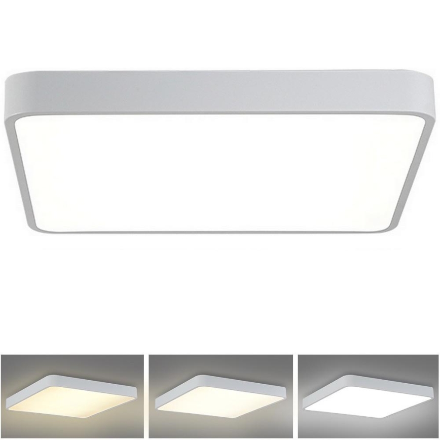 Brilagi - LED Stropní svítidlo POOL SQUARE LED/48W/230V 3000/4500/6000K 50x50 cm bílá