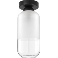 BRILAGI - LED Stropní svítidlo RETRO GLASS 1xE27/60W/230V pr. 14 cm černá/bílá