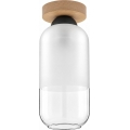BRILAGI - LED Stropní svítidlo RETRO GLASS 1xE27/60W/230V pr. 14 cm dub/bílá