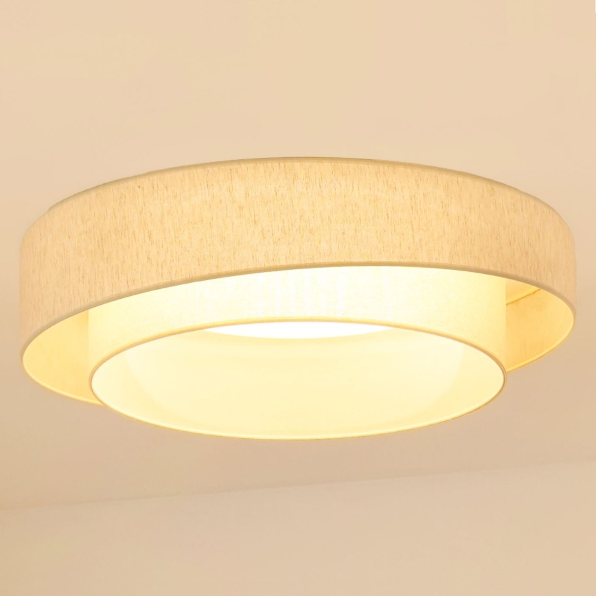 Brilagi - LED Stropní svítidlo SHINE LED/26W/230V pr. 60 cm krémová