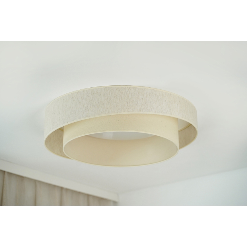 Brilagi - LED Stropní svítidlo SHINE LED/26W/230V pr. 60 cm krémová