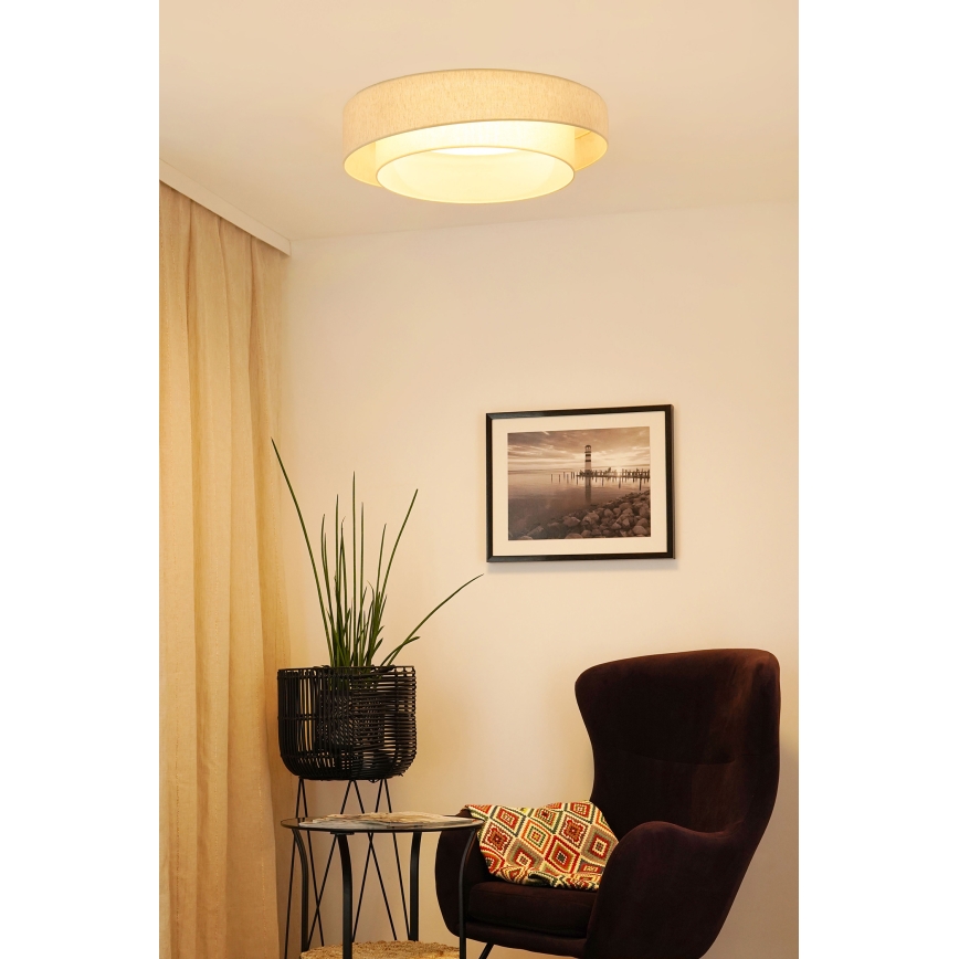 Brilagi - LED Stropní svítidlo SHINE LED/26W/230V pr. 60 cm krémová
