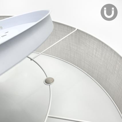 Brilagi - LED Stropní svítidlo SIRIJA 4xE27/15W/230V pr. 60 cm bílá