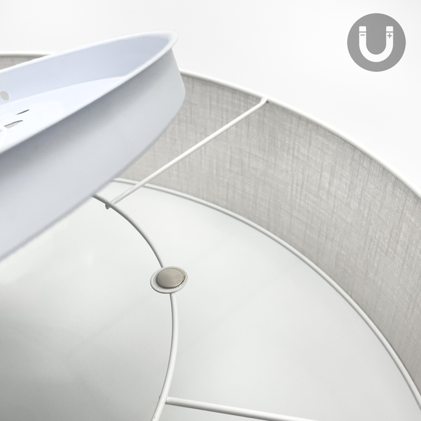 Brilagi - LED Stropní svítidlo SIRIJA 4xE27/60W/230V pr. 60 cm bílá