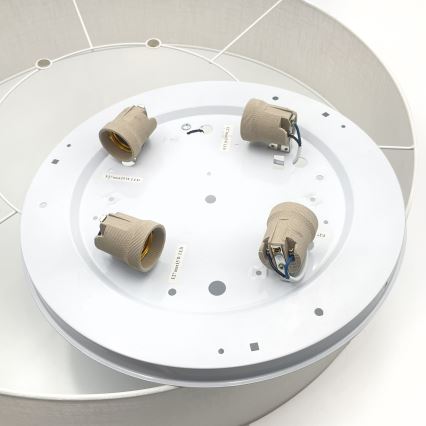 Brilagi - LED Stropní svítidlo SIRIJA 4xE27/60W/230V pr. 60 cm bílá