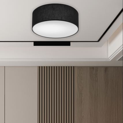 Brilagi - LED Stropní svítidlo SIRIJA LED/12W/230V pr. 35 cm černá