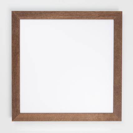 Brilagi - LED Stropní svítidlo SLIMFRAME WOOD LED/58W/230V 64x64 cm tmavě hnědá
