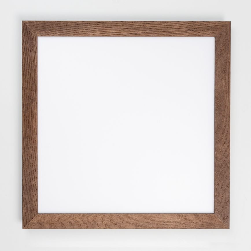 Brilagi - LED Stropní svítidlo SLIMFRAME WOOD LED/58W/230V 64x64 cm tmavě hnědá