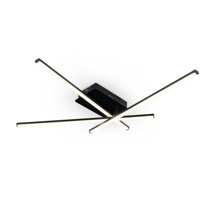 Brilagi - LED Stropní svítidlo STRIPES LED/30W/230V 51x78 cm černá