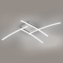 Brilagi - LED Stropní svítidlo STRIPES LED/32W/230V stříbrná
