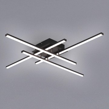 Brilagi - LED Stropní svítidlo STRIPES LED/37W/230V 68x68 cm černá