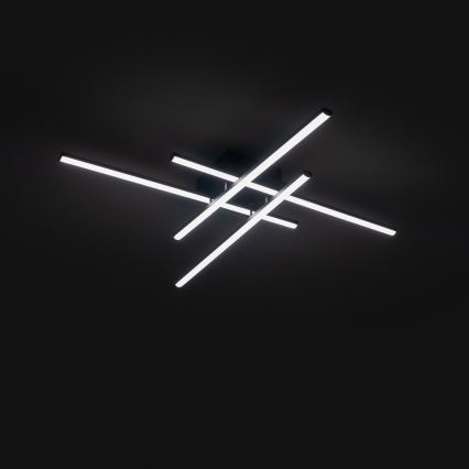 Brilagi - LED Stropní svítidlo STRIPES LED/37W/230V 68x68 cm černá