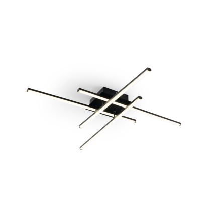 Brilagi - LED Stropní svítidlo STRIPES LED/37W/230V 68x68 cm černá