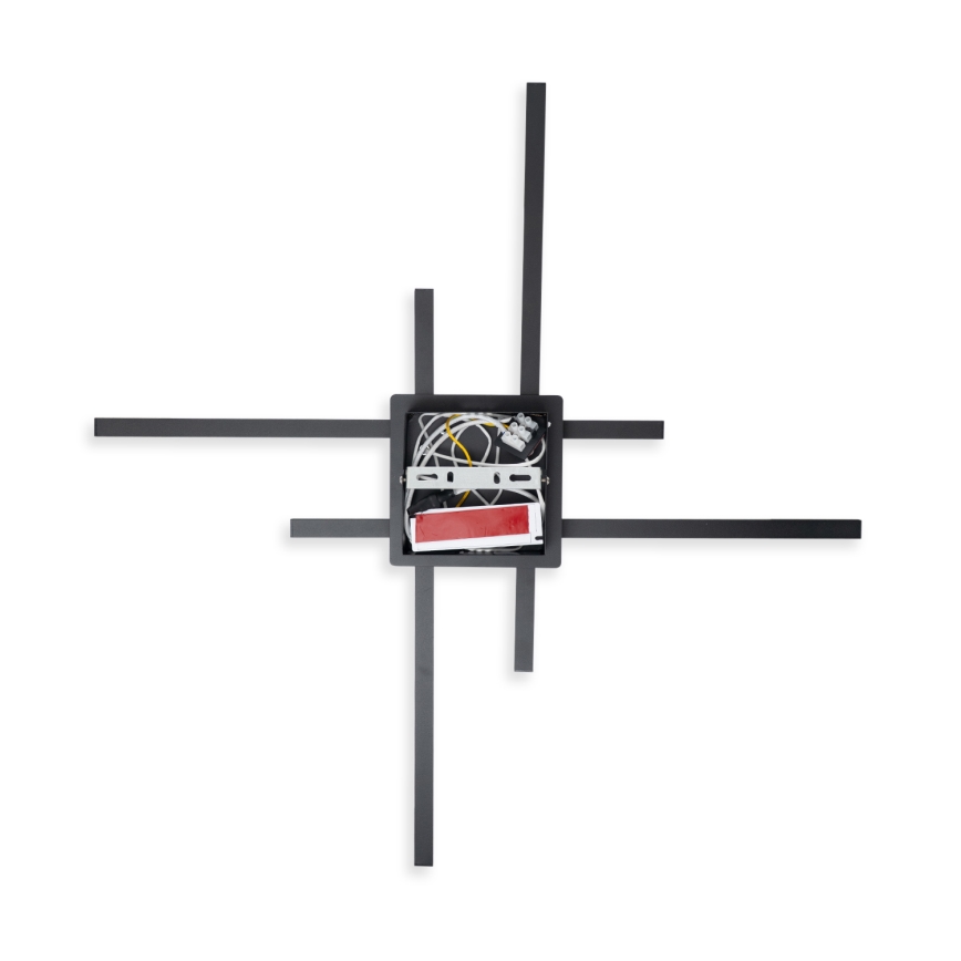 Brilagi - LED Stropní svítidlo STRIPES LED/37W/230V 68x68 cm černá