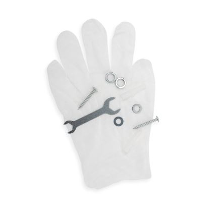 Brilagi - LED Stropní svítidlo STRIPES LED/37W/230V 68x68 cm černá