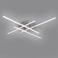 Brilagi - LED Stropní svítidlo STRIPES LED/37W/230V stříbrná