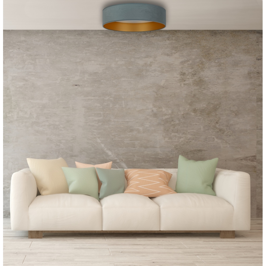 Brilagi - LED Stropní svítidlo VELVET LED/24W/230V pr. 40 cm 3000/4000/6400K mintová/zlatá