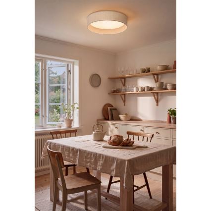 Brilagi - LED Stropní svítidlo VELVET SIMPLE LED/24W/230V 3000K pr. 45 cm bílá