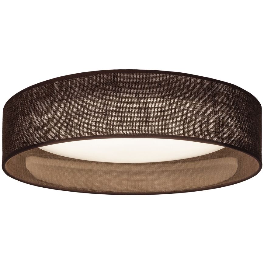 Brilagi - LED Stropní svítidlo VELVET SIMPLE LED/24W/230V 3000K pr. 45 cm hnědá