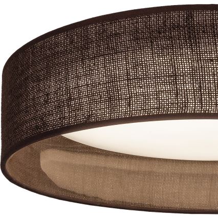 Brilagi - LED Stropní svítidlo VELVET SIMPLE LED/24W/230V 3000K pr. 45 cm hnědá
