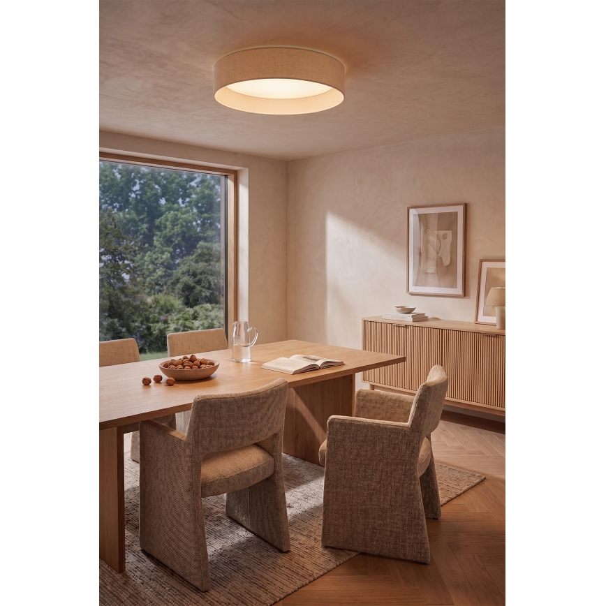 Brilagi - LED Stropní svítidlo VELVET SIMPLE LED/24W/230V 3000K pr. 45 cm krémová