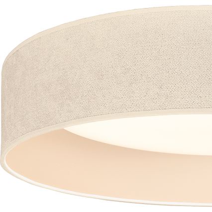 Brilagi - LED Stropní svítidlo VELVET SIMPLE LED/24W/230V 3000K pr. 45 cm krémová