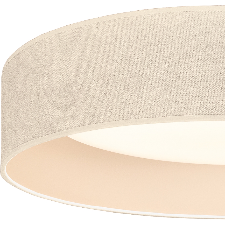 Brilagi - LED Stropní svítidlo VELVET SIMPLE LED/24W/230V 3000K pr. 45 cm krémová