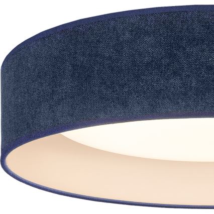Brilagi - LED Stropní svítidlo VELVET SIMPLE LED/24W/230V 3000K pr. 45 cm modrá