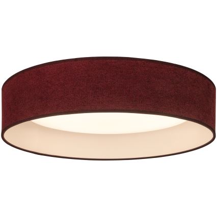 Brilagi - LED Stropní svítidlo VELVET SIMPLE LED/24W/230V 3000K pr. 45 cm vínová