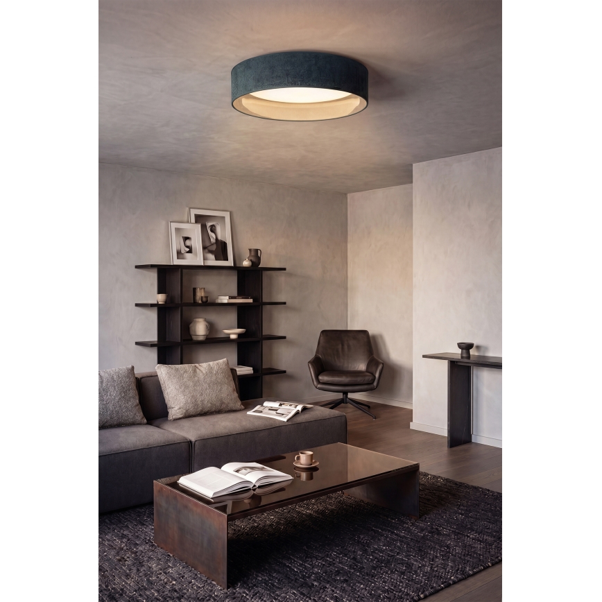 Brilagi - LED Stropní svítidlo VELVET SIMPLE LED/24W/230V 3000K pr. 45 cm zelená