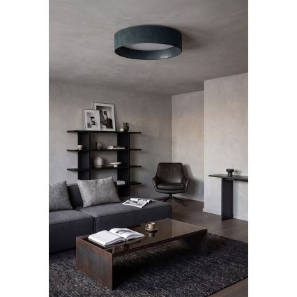 Brilagi - LED Stropní svítidlo VELVET SIMPLE LED/24W/230V 3000K pr. 45 cm zelená