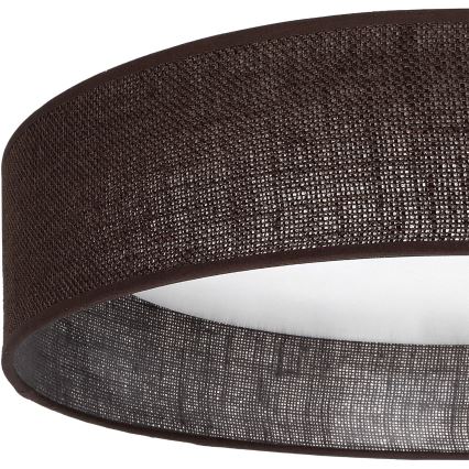 Brilagi - LED Stropní svítidlo VELVET SIMPLE LED/24W/230V 4000K pr. 45 cm hnědá