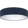 Brilagi - LED Stropní svítidlo VELVET SIMPLE LED/24W/230V 4000K pr. 45 cm modrá