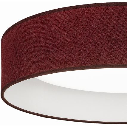 Brilagi - LED Stropní svítidlo VELVET SIMPLE LED/24W/230V 4000K pr. 45 cm vínová