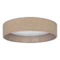 Brilagi - LED Stropní svítidlo VELVET SIMPLE LED/36W/230V 3000K pr. 55 cm béžová