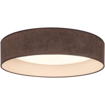 Brilagi - LED Stropní svítidlo VELVET SIMPLE LED/36W/230V 3000K pr. 55 cm hnědá