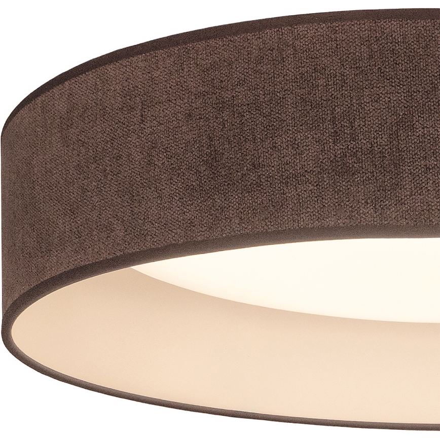 Brilagi - LED Stropní svítidlo VELVET SIMPLE LED/36W/230V 3000K pr. 55 cm hnědá