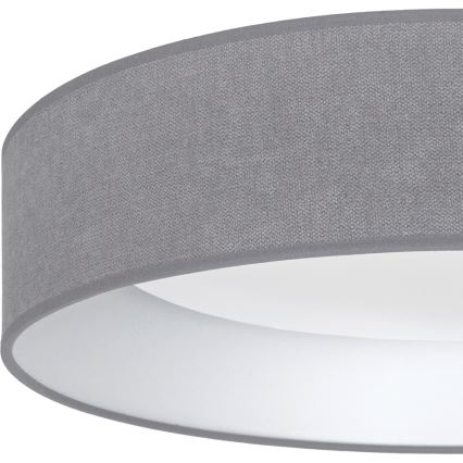 Brilagi - LED Stropní svítidlo VELVET SIMPLE LED/36W/230V 3000K pr. 55 cm šedá
