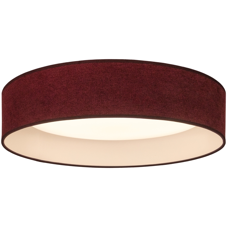 Brilagi - LED Stropní svítidlo VELVET SIMPLE LED/36W/230V 3000K pr. 55 cm vínová
