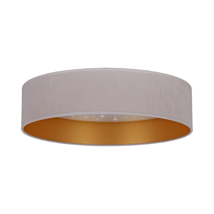 Brilagi - LED Stropní svítidlo VELVET STAR LED/36W/230V pr. 55 cm 3000K/4000K/6400K krémová/zlatá