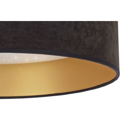 Brilagi - LED Stropní svítidlo VELVET STAR LED/36W/230V pr. 55 cm 3000K/4000K/6400K černá/zlatá