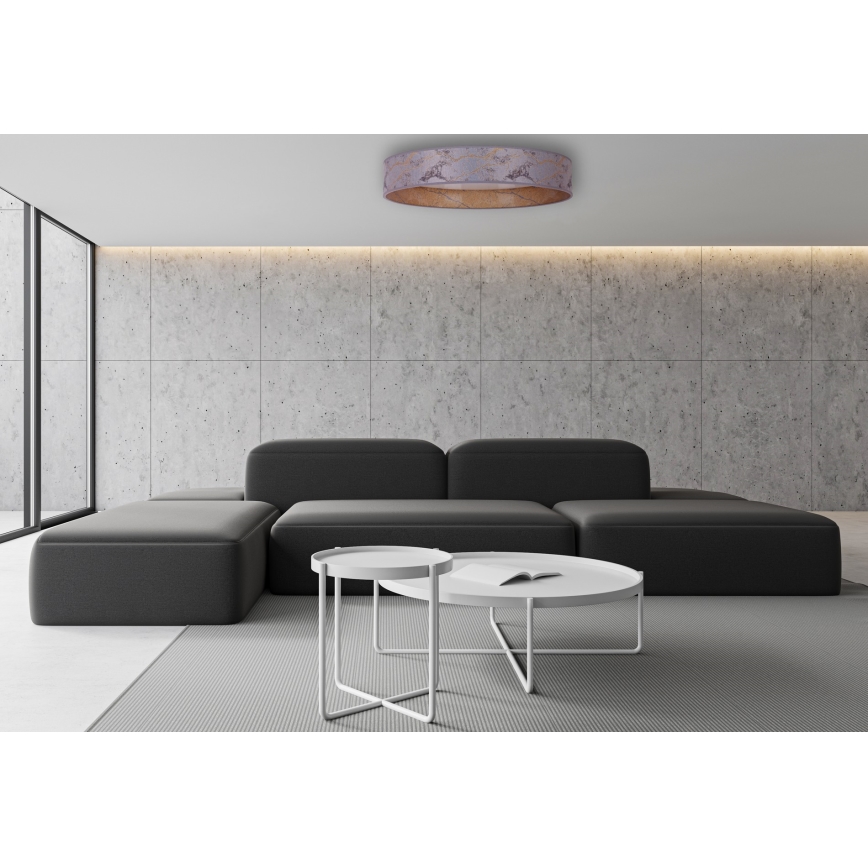 Brilagi - LED Stropní svítidlo VELVET STAR LED/36W/230V pr. 55 cm 3000K/4000K/6400K šedá/zlatá