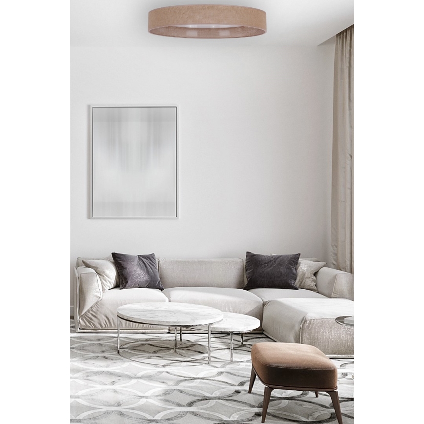 Brilagi - LED Stropní svítidlo VELVET STAR LED/36W/230V pr. 55 cm 3000K/4000K/6400K hnědá