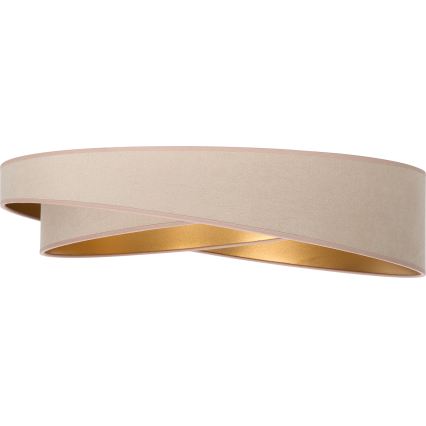 BRILAGI - LED Stropní svítidlo VELVET TWIST LED/24W/230V 4000K pr. 55 cm béžová/zlatá